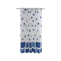 GENERICO - Cortina Poliester Cat Blue Hangless - Duschy