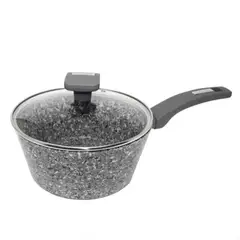 WESTINGHOUSE - Olla /Con Mango Y Tapa Marmol Gris 20Cm