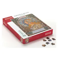 RETAILEXPRESS - Rompecabeza De Alphonse Mucha: Zodiac - 1000 Piezas