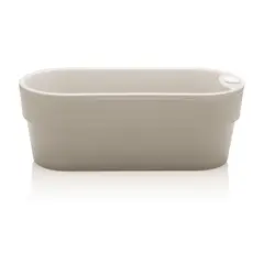 OU - Macetero Huerta Auto Riego Beige 1,75 Lt - Beige.