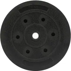 ATLETIS - Disco de Cemento 10 Kg para Barra PVC Negro