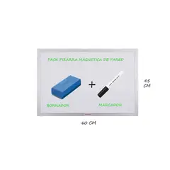 DATAZONE - Pack Pizarra Magnetica 45X60cm