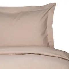 HOHOS CASA - Funda de plumón 2 plazas 85% algodón - 15%poliéster color cuerda