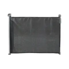 KIDCO - Puerta de Seguridad Retractil (ancho hasta 140cm) - Negro