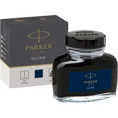 PARKER - Tinta Para Pluma Quink Botella Tintero Azul 57ml