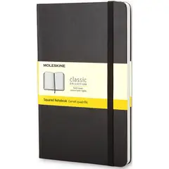 MOLESKINE - Libreta Clasica Tapa Dura Negra M Cuadriculada