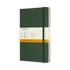 MOLESKINE - Libreta Clasica Tapa Dura Verde Mirto L De Rayas