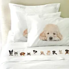 TUYO PRINT - Juego De Sábanas 2 Plazas, Animal Friend