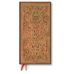 PAPER BLANKS - Agenda 2022 Golden Pathway Slim T.Dura Semana Horizontal