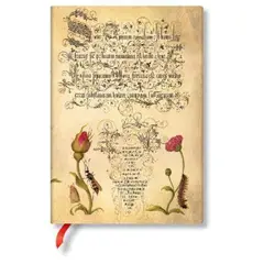 PAPER BLANKS - Libreta Mira Botanica Flemish Rose, Midi Tapa Dura