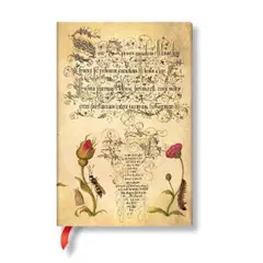 PAPER BLANKS - Libreta Mira Botanica Flemish Rose, Mini T Dura