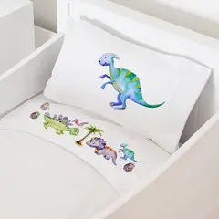 TUYO PRINT - Juego de Sábanas Pack And Play Dinosaurios