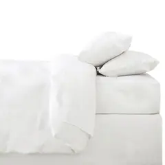 TUYO PRINT - Cubreplumón Blanco 2 Plaza