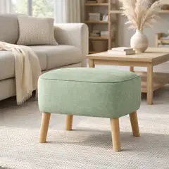 GENERICO - Pouf Decorativo Máxima Altea Verde Claro 55x40x45 cm