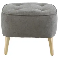 GENERICO - Pouf Máxima Gris Claro Altea 55x45x45 cm Máxima Design