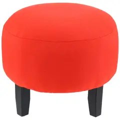GENERICO - Pouf Jack Rojo 48x48x40 cm Máxima Design