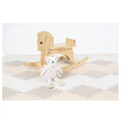 BRIC - Playmat Alfombra de Juegos Bebe Goma Eva RIO BEIGE-GRIS