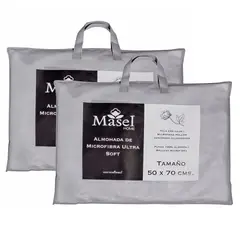 MASEL - Set 2 Almohadas Microfibra 50 X 70 Florentino