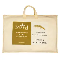 MASEL - Almohada Pluma 50x70 Florentino