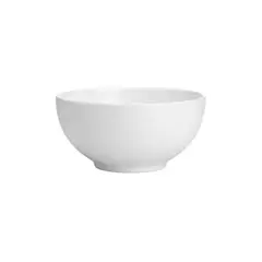 STAR FINE PORCELAIN - SET DE 12 BOWLS REDONDOS DE PORCELANA BLANCOS 15 CM STAR