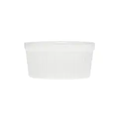 STAR FINE PORCELAIN - SET DE 12 POCILLOS PARA SOUFLE BLANCOS 9 CM STAR