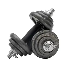 TEN SERIES - Set Mancuerna Hierro 20 Kg