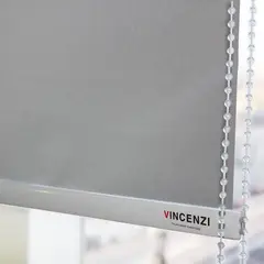 VINCENZI - Cortina Blackout Gris 240x230cm