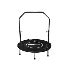 GAME POWER - Mini Trampolín Fitness Con Baranda 92cm