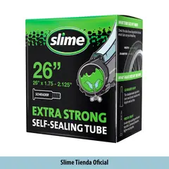 SLIME - Cámara Antipinchazo Aro 26-Mountain Bike