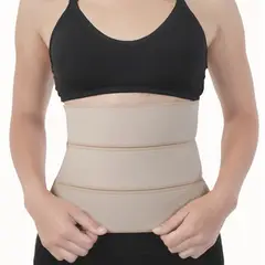 BLUNDING - Faja postoperatoria 3 bandas con lamina de protección Talla L-Blunding