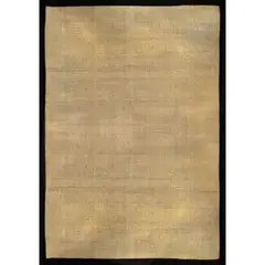 BAZHARS - Alfombra Yute 160X230 cm Bab Black