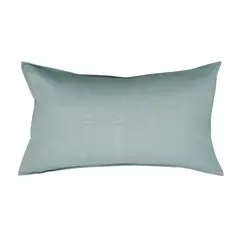 NATURALINO - Funda de Almohada Lino - King 50x90 cms - Aqua -