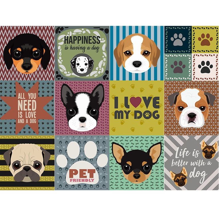 Azulejos autoadhesivos decorativos Pets