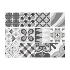 DEKOFIX - Azulejos autoadhesivos decorativos santa cruz