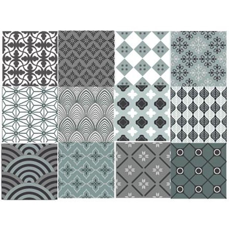 Azulejos autoadhesivos decorativos Menta