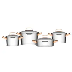 SIMPLE COOK - Bateria Niza cobre 8 pzs