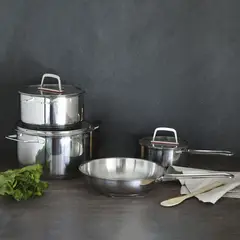SIMPLE COOK - Bateria Burdeos 7pzs.