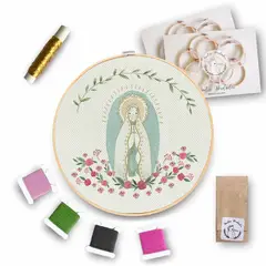 MARTIN BORDADOR - Kit de BordadoVirgen de Lourdes.