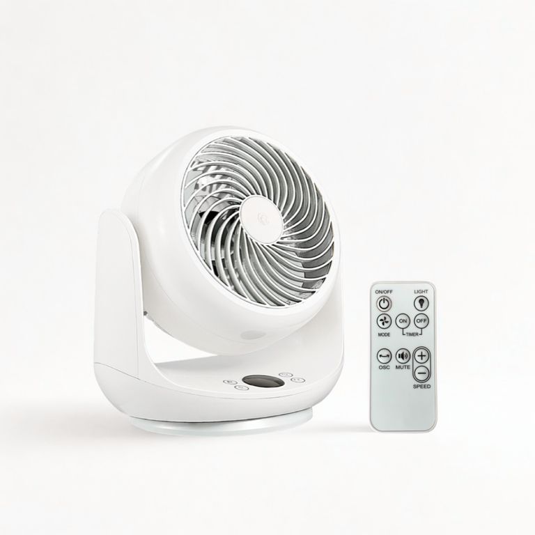 Ventilador silencioso de mesa con control remoto VC-35