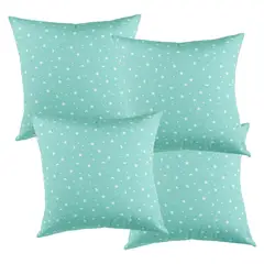 MASEL - Set 4 Cojines Lona Estrellitas 50X50