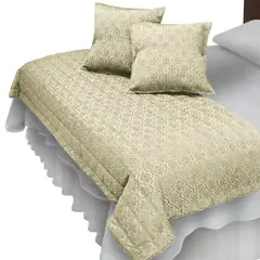 MALLORCA - Piecera Con Fundas Alcazar Cruda Reversible