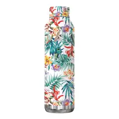 QUOKKA - BOTELLA STAINLESS STEEL SOLID ORCHID GARDEN 630 ML