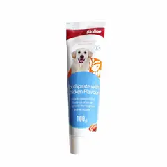 BIOLINE - Pasta Dental Para Perro Sabor Pollo, 100gr