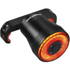 ROCKBROS - Luz Trasera Inteligente de freno Led Bicicleta