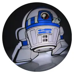 3DILUTION - Lámpara 3D Mini R2-D2