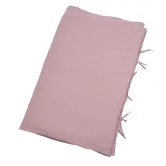 CASA ALVARINHO - PIECERA ALGODÓN STONE WASH ROSA VIEJO 145X70