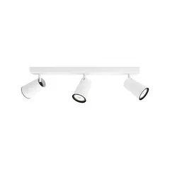 PHILIPS - APLIQUÉ CIELO/MURO PAISLEY TRIPLE DIRI S/GU10 BLANCO