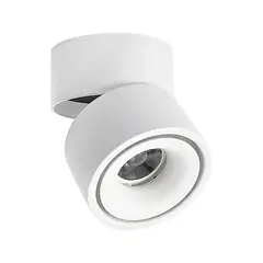 LED STUDIO - APLIQUÉ CIELO/MURO DIRIGIBLE 10W LUZ CÁLIDA BLNCO