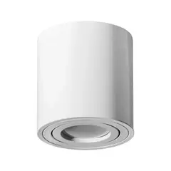 LED STUDIO - FOCO SOBREPUESTO SIMPLE REDONDO DIRIGIBLE (SIN AMPOLLETA GU10)