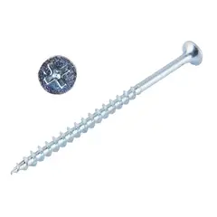 GENERICO - Tornillo 8x4 CRS Zincado x 100 unidades